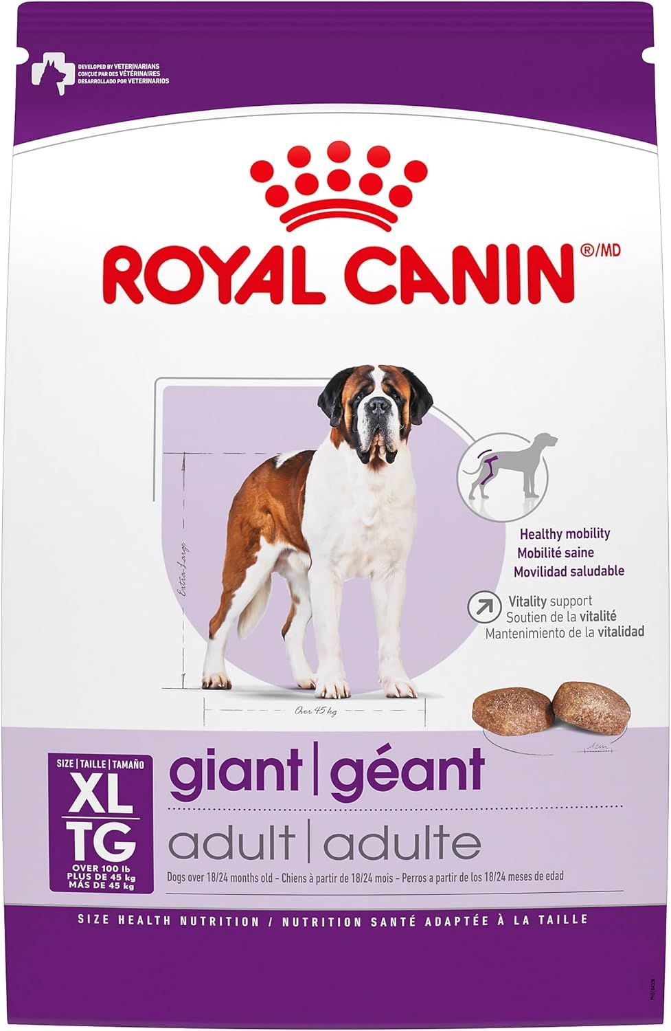 ROYAL CANIN - Giant Adult Dry Dog Food, Size: 13.61kg