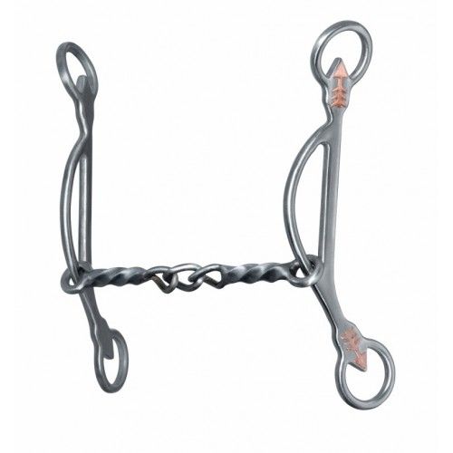 EMILIE VEILLETTE - Twist &amp; Chain western bit, Size: 5-1/8''