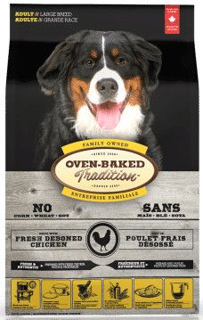 OVEN-BAKED TRADITION - Original Chicken Recipe for Large Breed Adult D, Format: 11.34kg