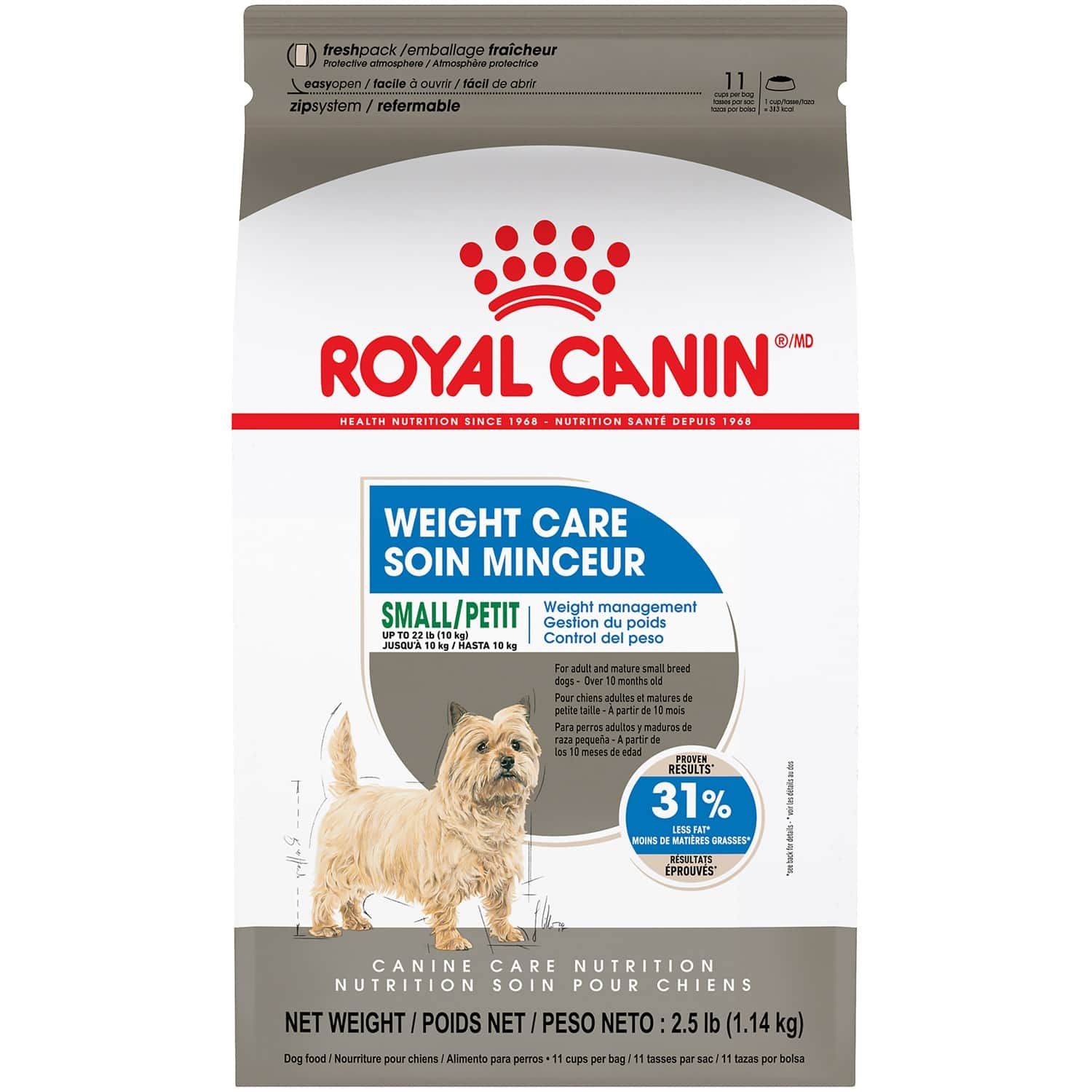 ROYAL CANIN - Small Weight Care Dry Dog Food, Size: 5.9kg