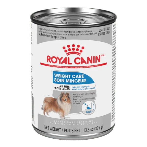 ROYAL CANIN - Weight Care Loaf in Sauce Canned Dog Food