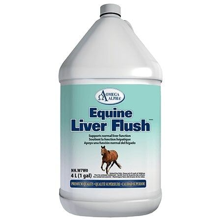 OMEGA ALPHA - Equine Liver Flush, Format: 4L