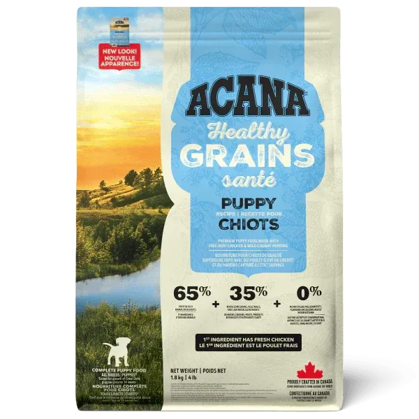 ACANA - Healthy Grains Puppy Recipe, Size: 1.8kg