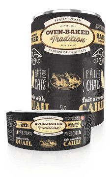 OVEN-BAKED TRADITION - Grain-Free Quail Pâté for Adult Cat, Size: 156g