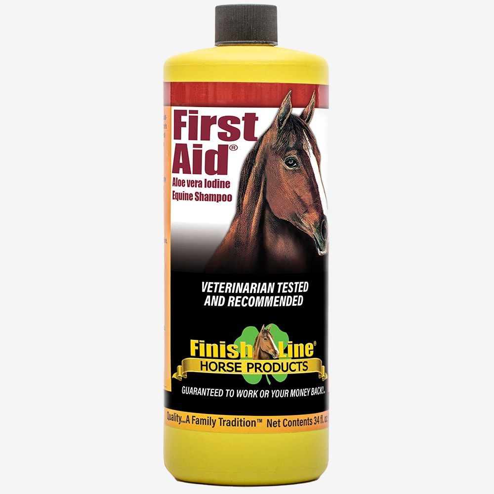 FINISH LINE - Iodine &amp; Aloe Vera First Aid Shampoo, Size: 1L