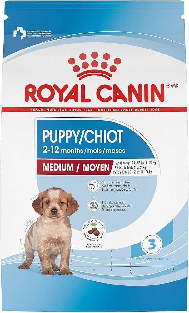 ROYAL CANIN - Medium Puppy Dry Dog Food, Size: 1.81kg