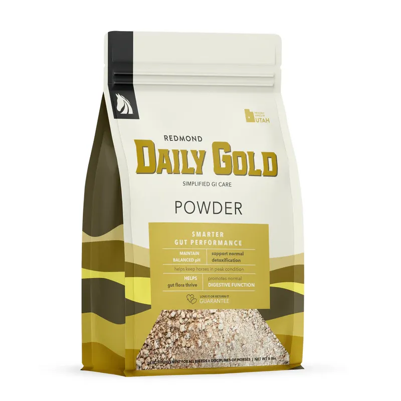 REDMOND ROCK - Daily Gold Digestive Relief Equine Supplement, Size: 2kg