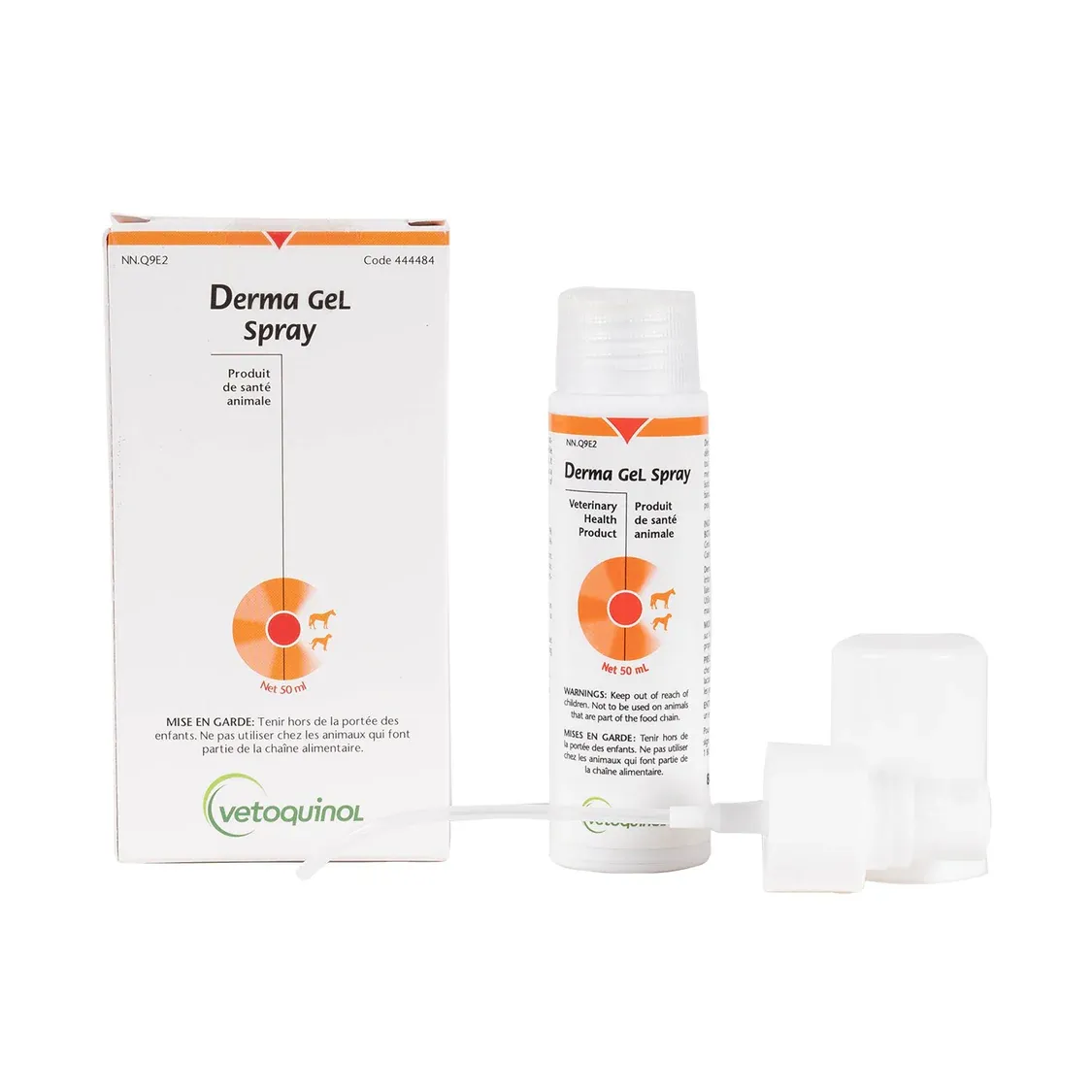 VETOQUINOL - Derma gel spray, Format: 50ml