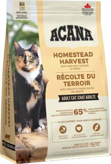 ACANA - Homestead Harvest Adult Cat Dry Food, Size: 1.8kg