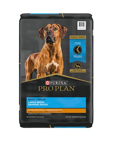 PROPLAN - Food for Large Breed Adult Dogs, Flavor: Poulet &amp; Riz, Format: 15.9kg