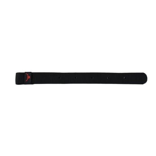 WESTERN RAWHIDE - Contre-sanglon en nylon Couleurs solides, Couleur: Noir