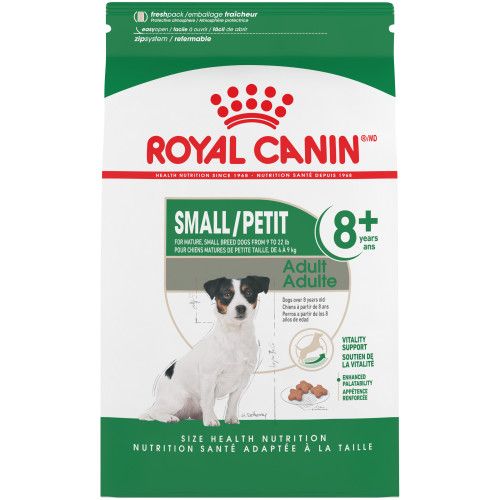 ROYAL CANIN - Small Adult 8+ Dry Dog Food, Size: 1.1kg