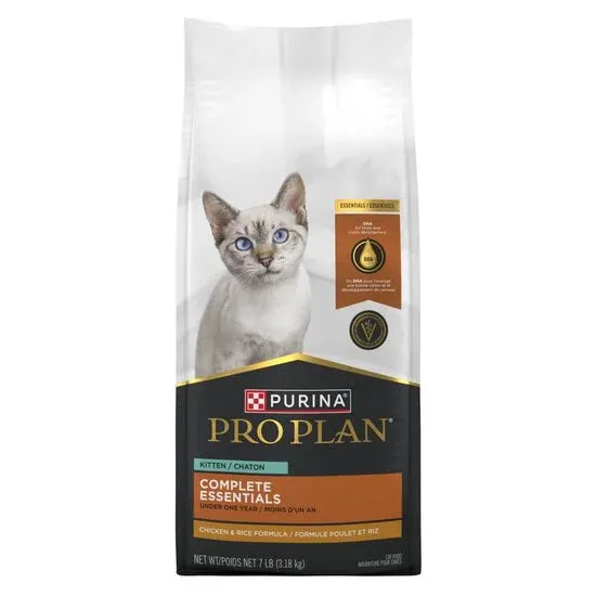 PROPLAN - Complete Essentials Chicken &amp; Rice Dry Food for Kittens
