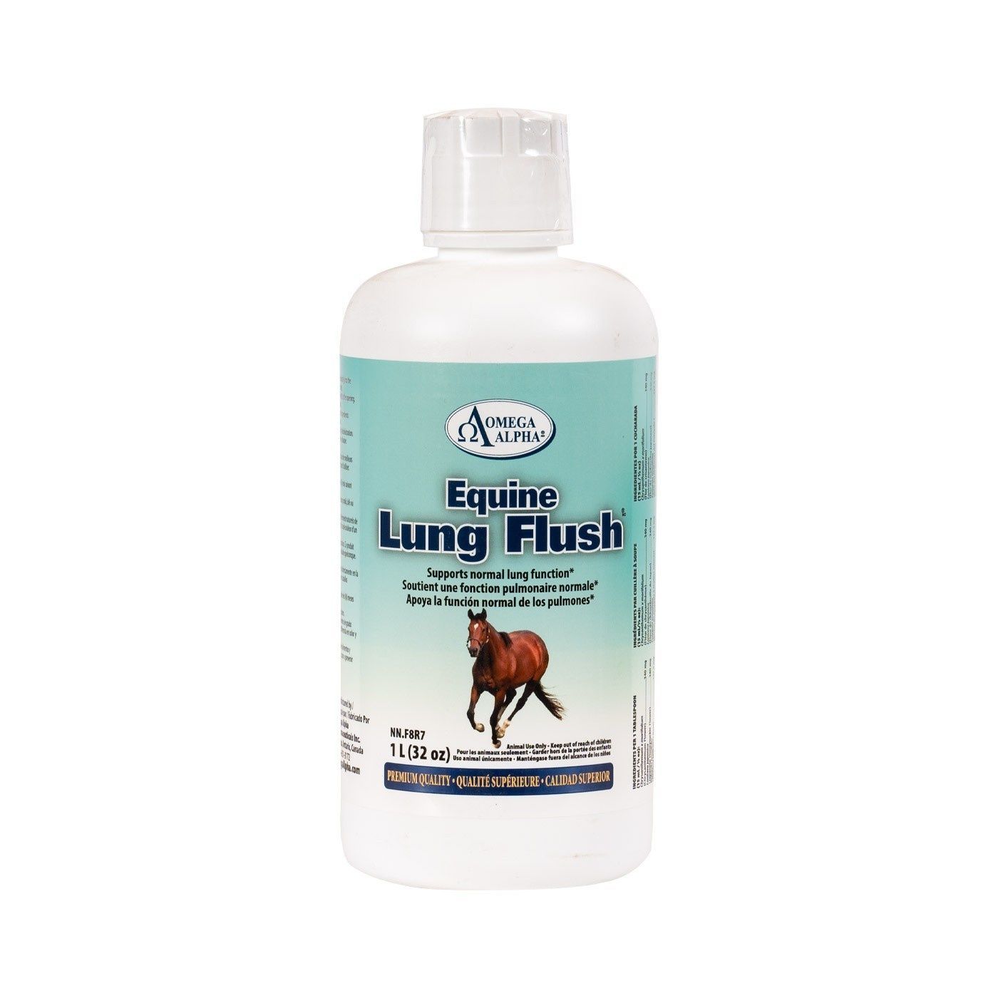 OMEGA ALPHA - Equine Lung flush, Format: 1L