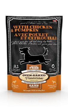 OVEN-BAKED TRADITION - All Natural Soft &amp; Chewy Grain-Free Treats, Format: 227g, Flavor: Citrouille/Poulet