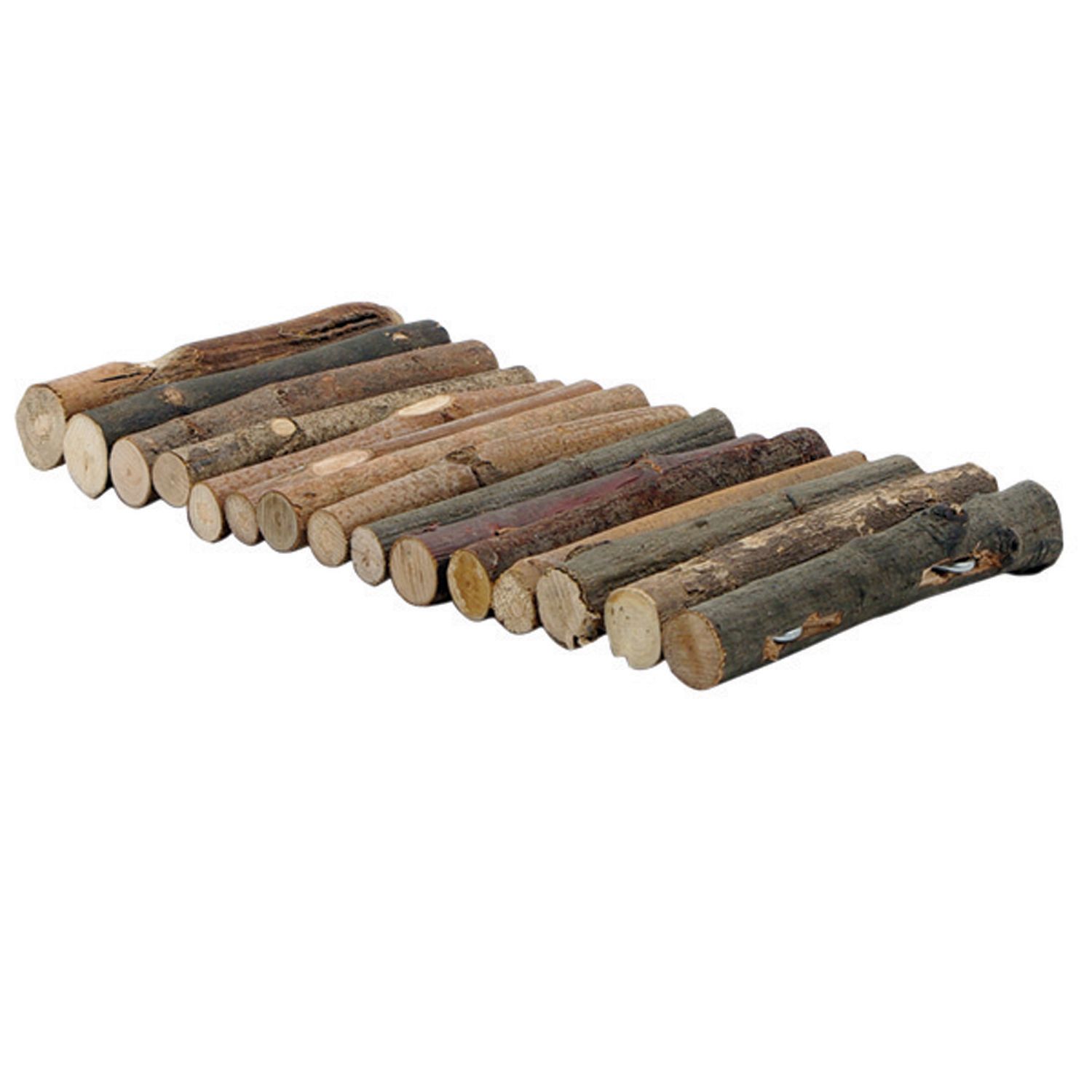 LIVING WORLD - Tree House Real Wood Logs, Size: Petit