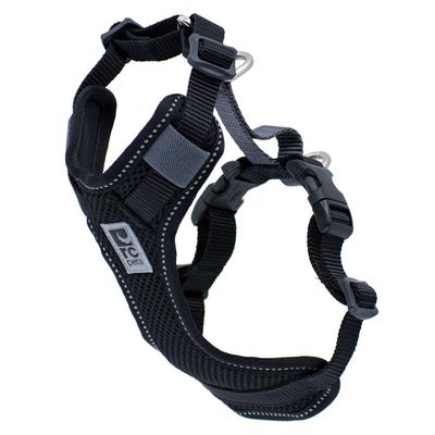 RC PETS - Black Hybrid Moto Control Harness