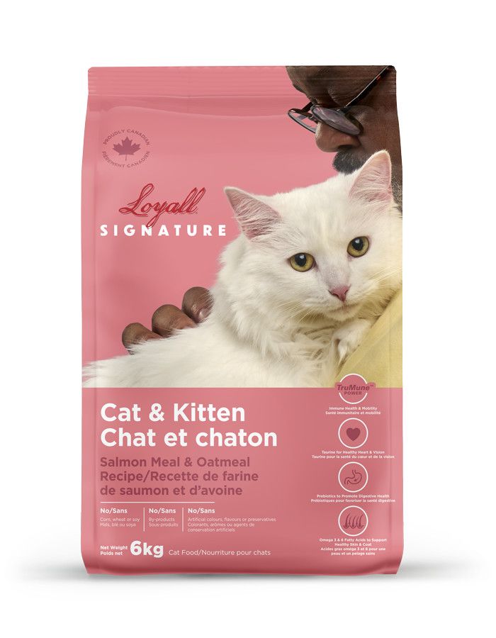 LOYALL - Cat &amp; Kitten - Salmon, Format: 6kg
