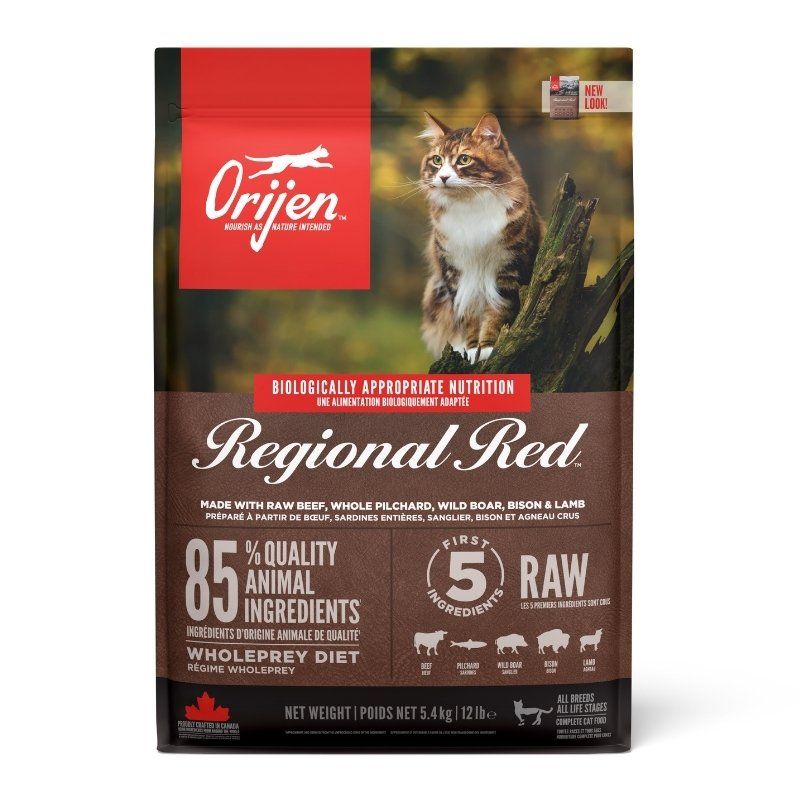 ORIJEN - Regional Red - Dry cat food, Format: 5.4kg