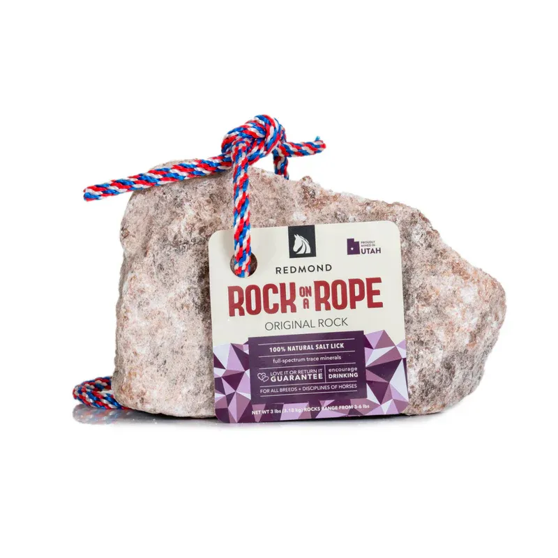 REDMOND ROCK - Mined Horse Salt Lick, Size: 3lb