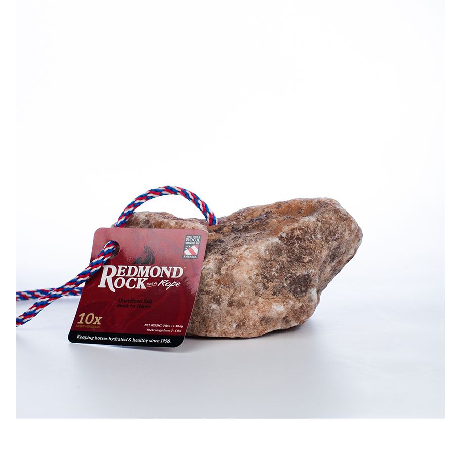 REDMOND ROCK - Mined Horse Salt Lick, Size: 3lb