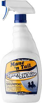 STRAIGHT ARROW - Mane 'n Tail Spray 'n White Shampoo, Size: 946ml