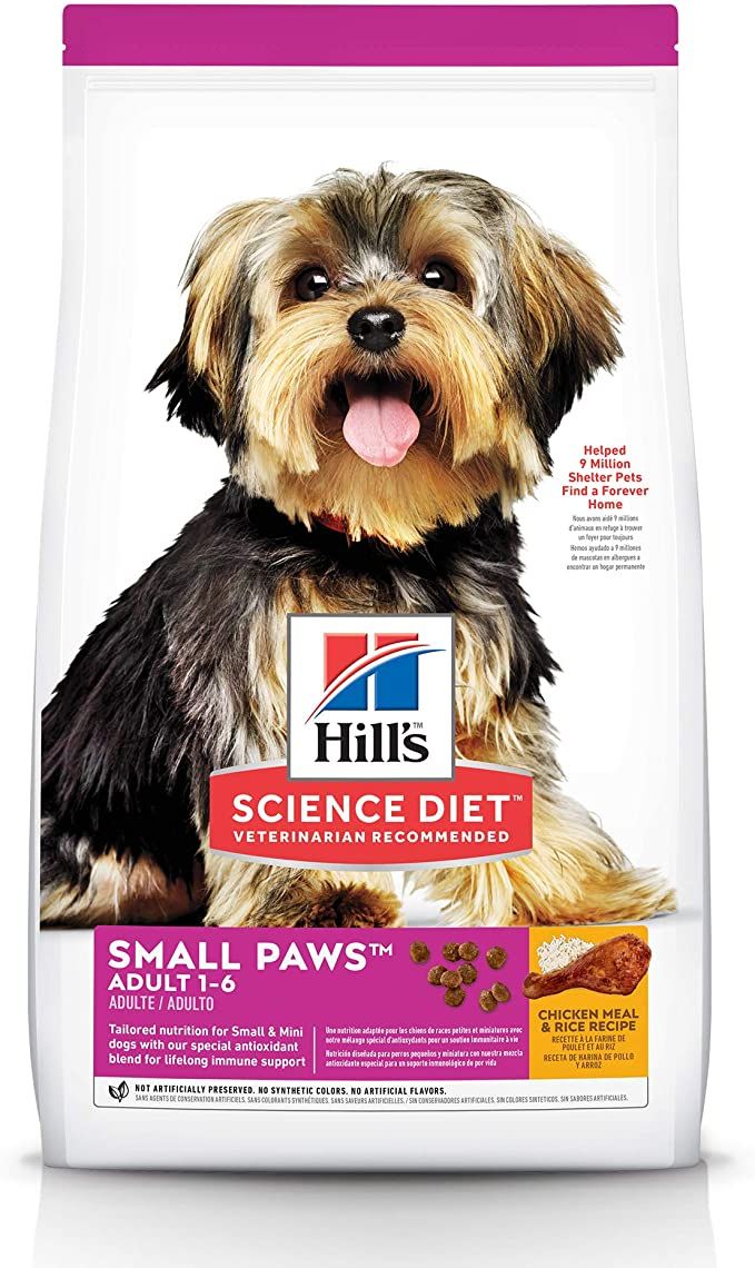 HILL'S SCIENCE DIET - Adult Small Paws - Chicken, Format: 2.04kg