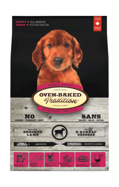 OVEN-BAKED TRADITION - Original Lamb Food for All Breed Puppies