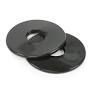 SHIRES - Silicone washers, Color: Noir