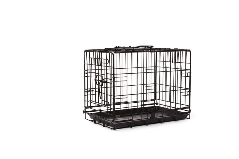 BUD'Z - Deluxe 2-Door Dog Crate with Divider