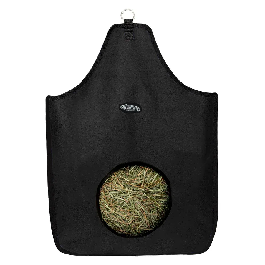 WEAVER - Easy-to-Fill Hay Bag, Colour: Noir