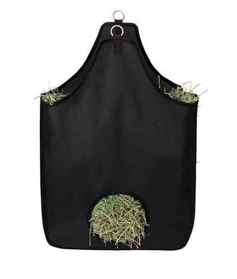 WEAVER - Easy-to-Fill Hay Bag, Colour: Noir