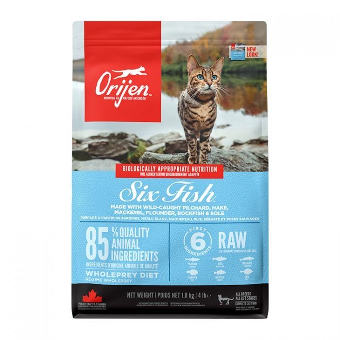 ORIJEN - SIX FISH - Dry cat food