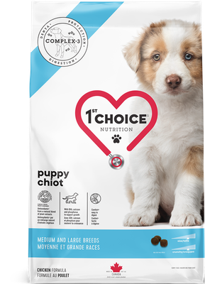 1st CHOICE - Chicken Recipe for Medium and Large Breeds Puppies