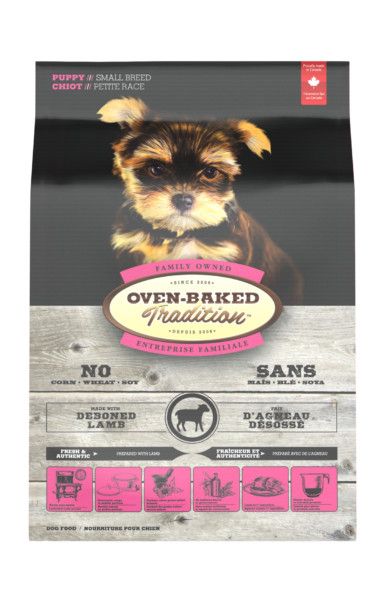 OVEN-BAKED TRADITION - Original Lamb Food for Small Breed Puppies, Format: 2.27kg