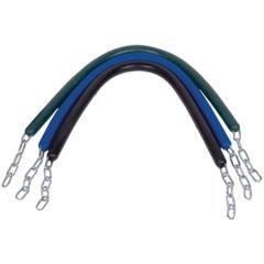 GER-RYAN - Rubber-coated chain, Color: Noir