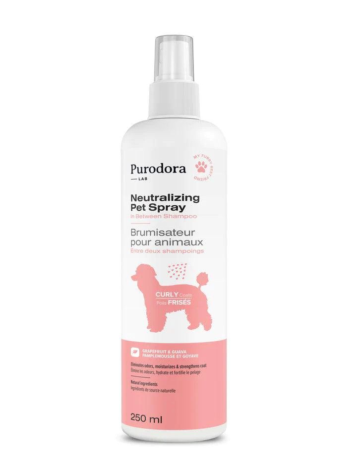 PURODORA LAB - Neutralizing pet spay, Type: Poils frisés, Format: 250ml