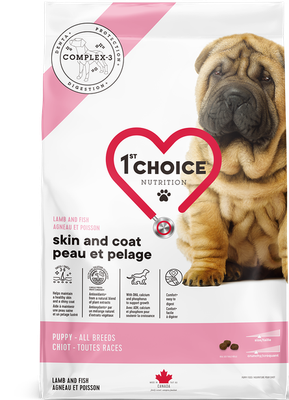 1st CHOICE - All Breeds Puppy (2 - 12 months) Skin &amp; Coat Recipe