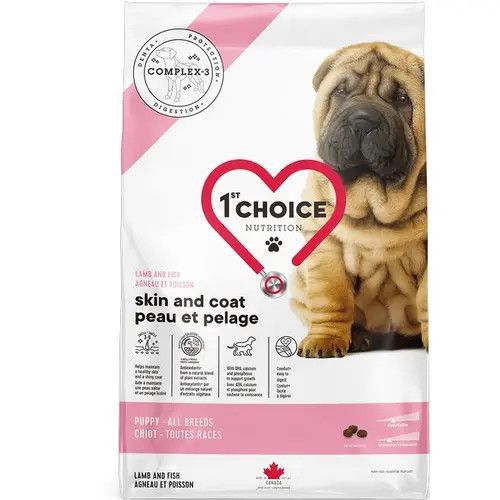 1st CHOICE - All Breeds Puppy (2 - 12 months) Skin &amp; Coat Recipe, Format: 2kg