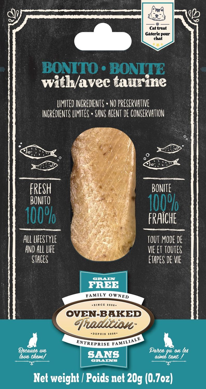 OVEN-BAKED TRADITION - Bonito with Taurine Fillets, Format: 20g