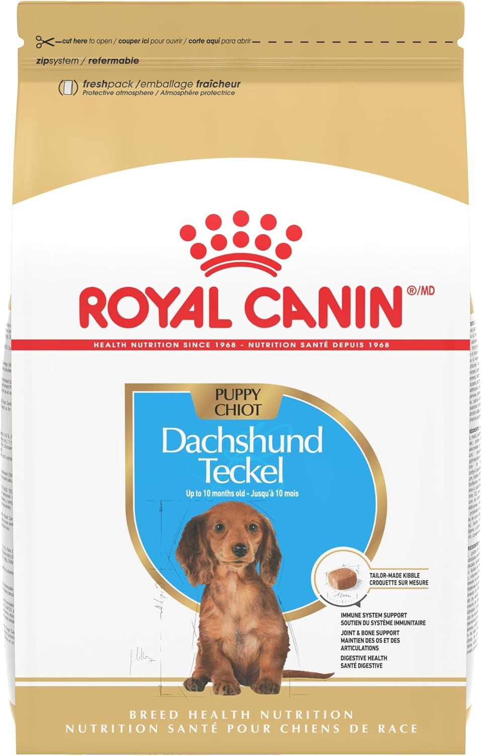 ROYAL CANIN - Dachshund Puppy Dry Dog Food, Size: 1.1kg