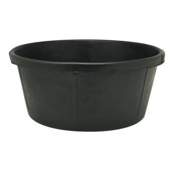 FORTEX - Bushel Rubber Utility Tub 6Gal, Colour: Noir