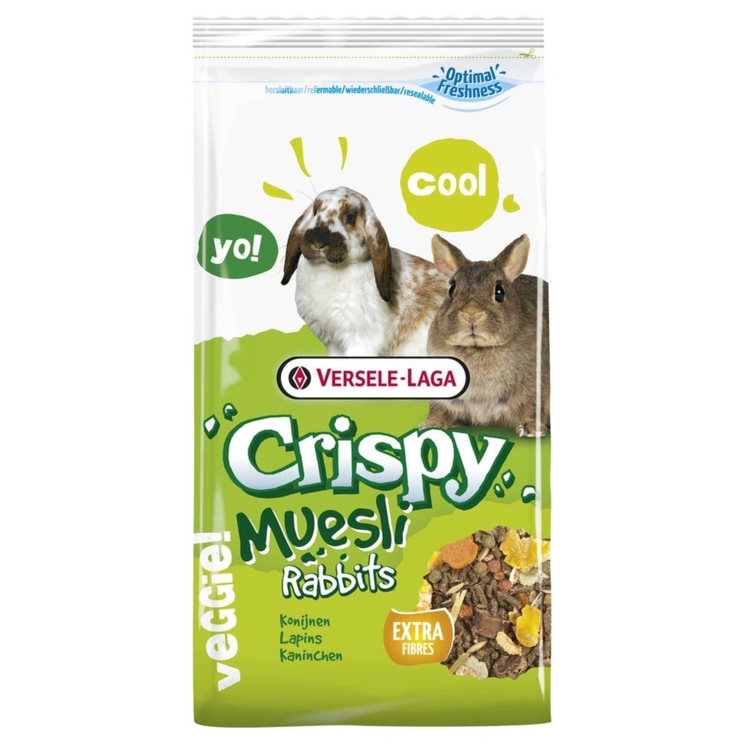 VERSELE LAGA - Crispy Muesli for Rabbit, Format: 2.50kg