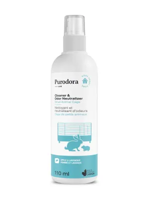 PURODORA LAB - Small Animal Cage Cleaner &amp; Odor Neutralizer