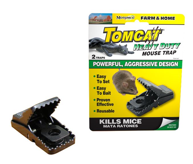 TOMCAT - Heavy Duty mouse trap, Format: Paquet de 2