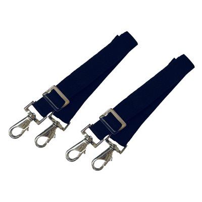 CENTURION - Blanket Elastic Leg Straps, Colour: Noir