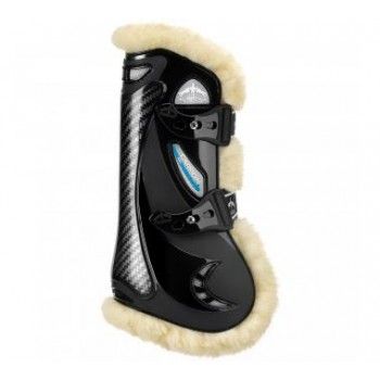 VEREDUS - Front Carbon gel boots ''Save the Sheep", Color: Noir, Size: Medium