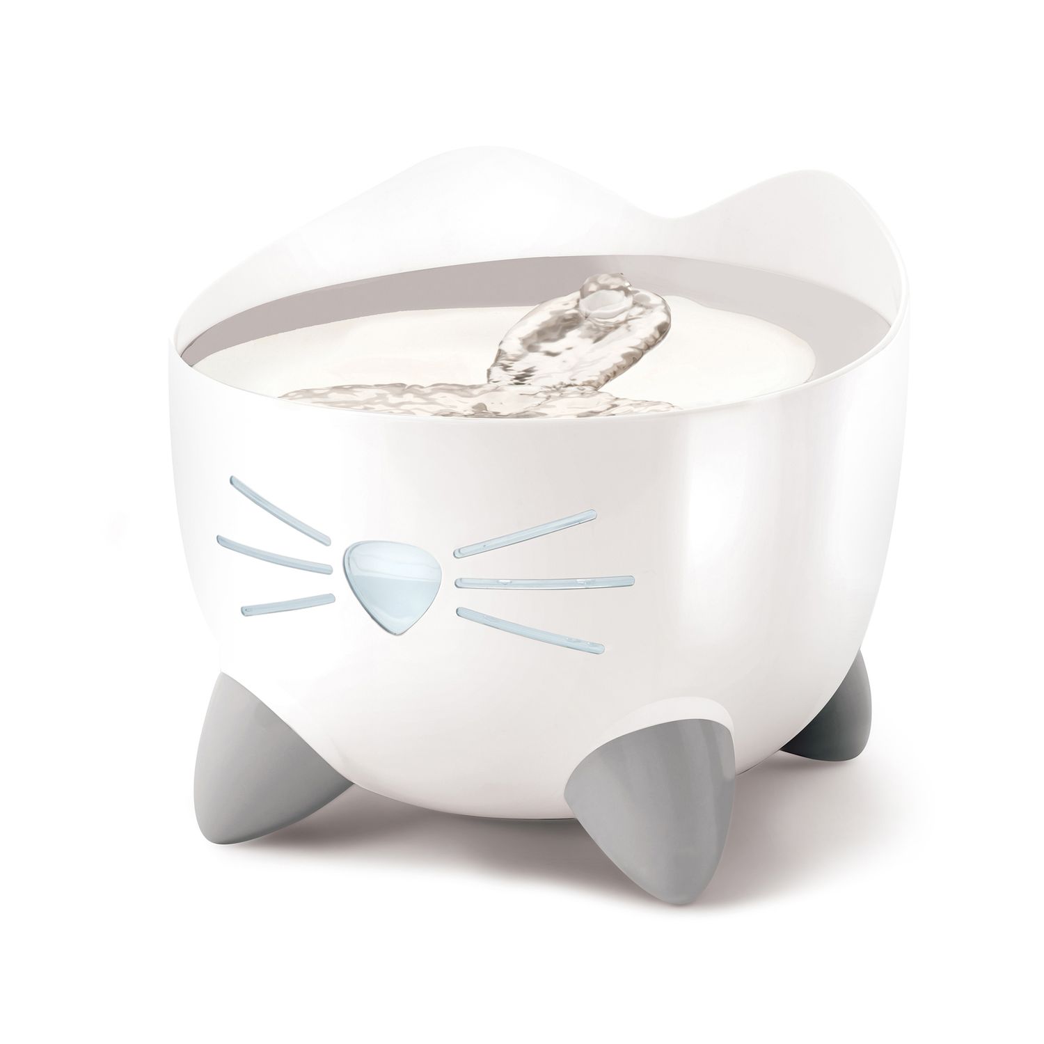 CATIT - Stainless Steel PIXI Drinking Fountain, Color: Blanc