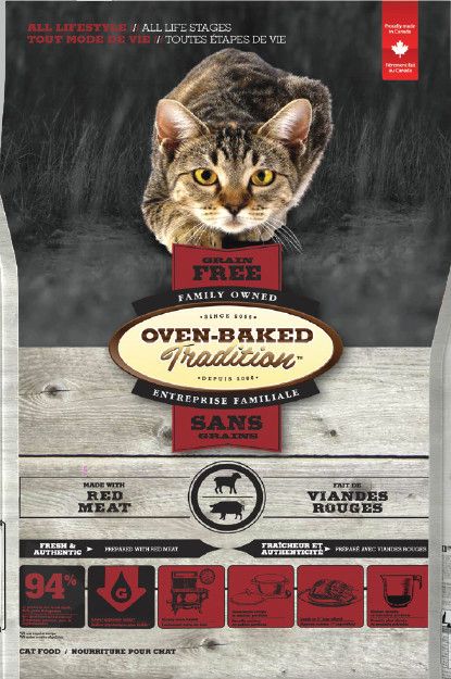 OVEN-BAKED TRADITION - Grain-Free Red Meat Food for Cats, Format: 2.27kg