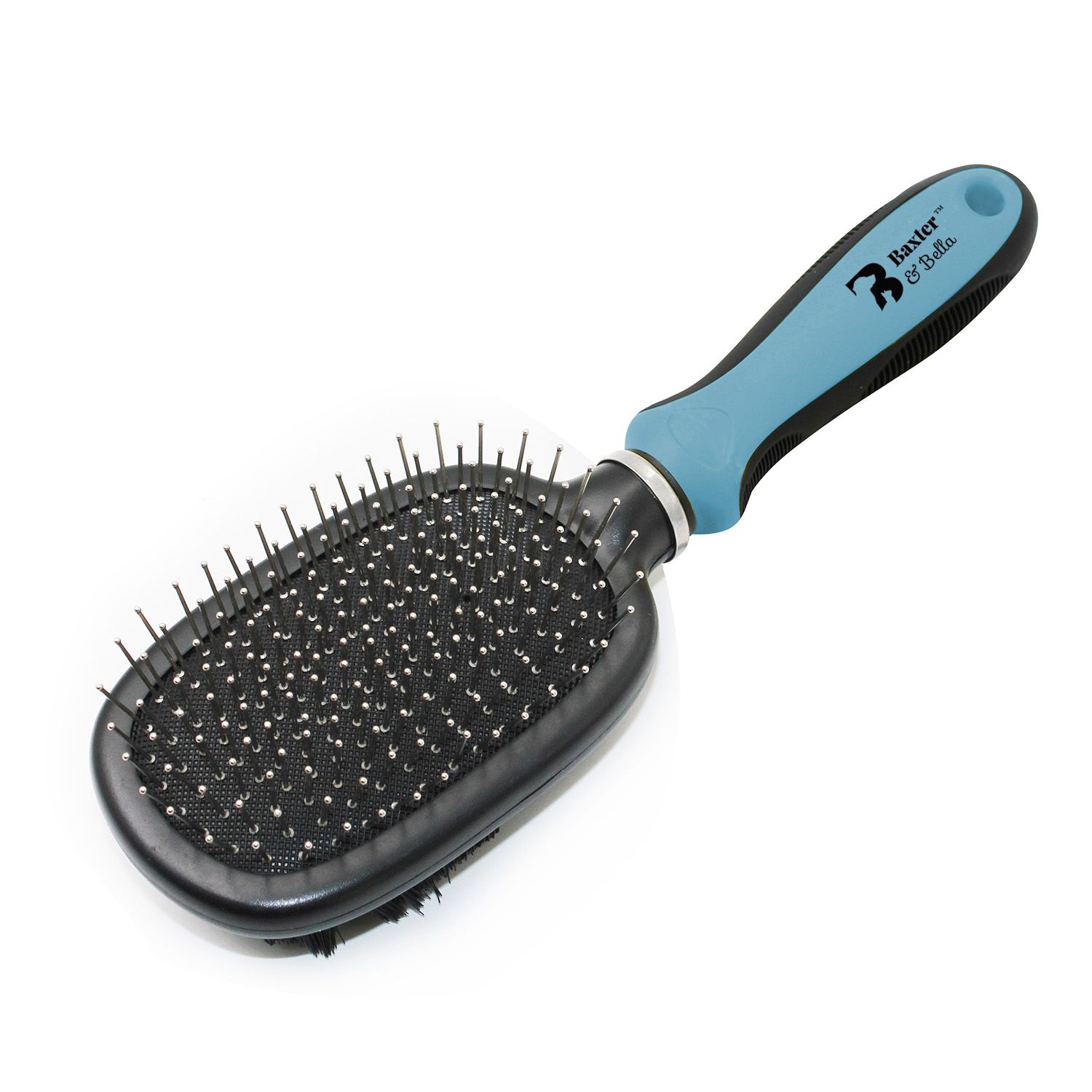 BAXTER &amp; BELLA - Pin &amp; Bristle brush for dog, Size: Large